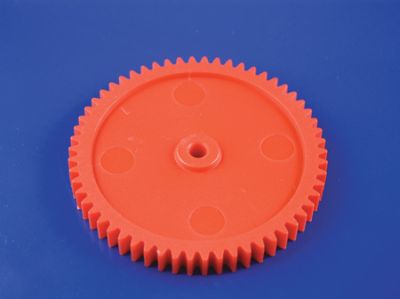 60MM GEAR 58 TOOTH RED SINGLES