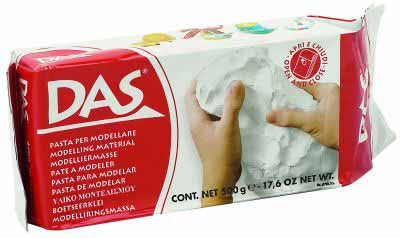 DAS AIR CLAY 500G WHITE