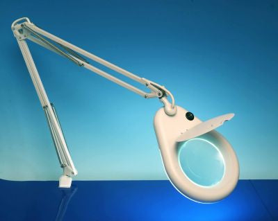 BENCH MOUNTING MAGNIFYING LAMP