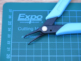 450BN XURON TWEEZER NOSE BENT PLIERS