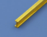 Brass I Beam 4 x 2 mm (1pcs)