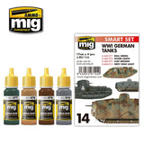 Mjg/Ammo WWI GERMAN TANK PAINT SET