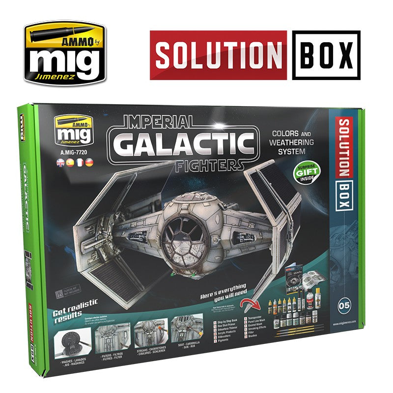 IMPERIAL GALACTIC FIGHTERS SOLUTION BOX