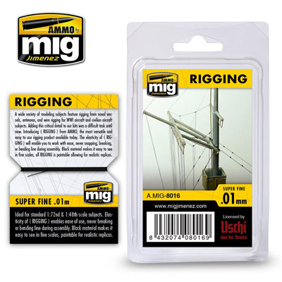 RIGGING SUPER FINE 0.01MM