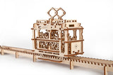 Ugears Model Tram with rails