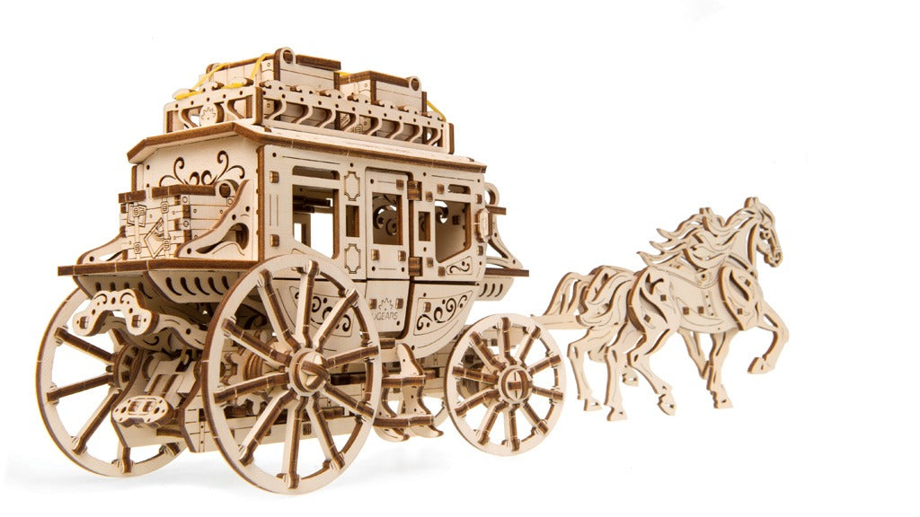 Ugears Model Stagecoach