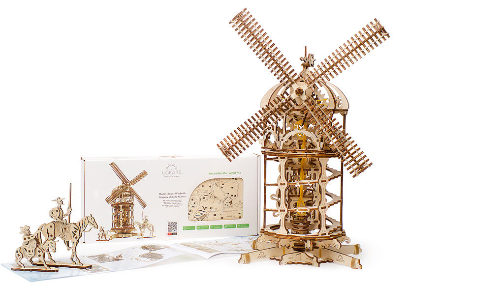 Ugears Model Tower Windmill