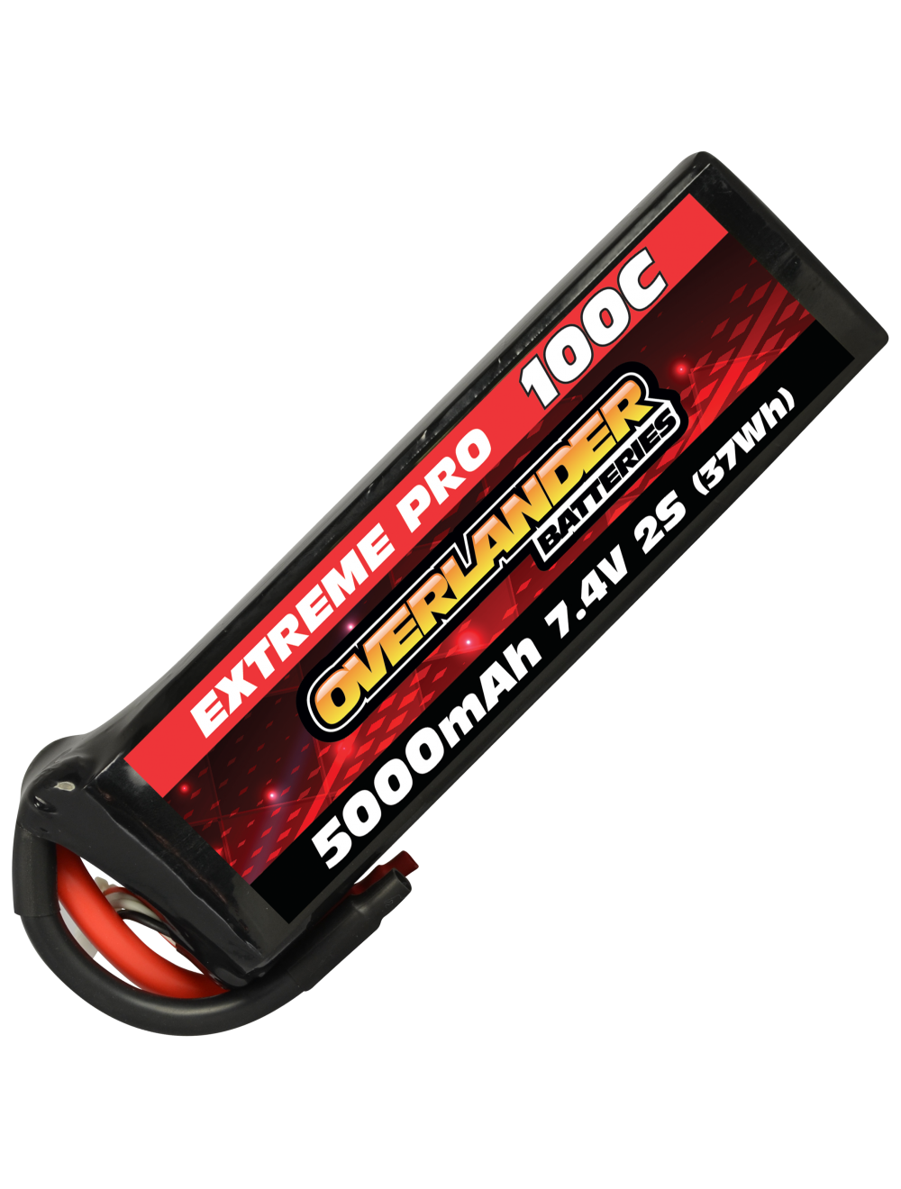 5000mAh 7.4V 2S 100C Extreme Pro LiPo Battery