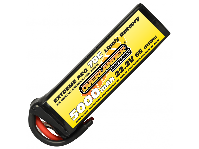 Overlander Extreme Pro 80C 5000 6S 22.2v