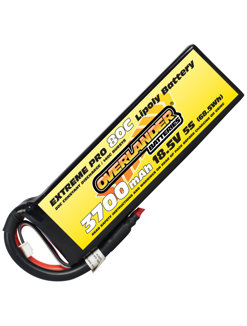 3700mAh 18.5V 5S 80C Extreme Pro LiPo Battery