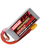 1300mAh 14.8V 4S 100C FPV LiPo Battery