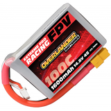 1600mAh 4S 14.8v 100C FPV LiPo Battery with XT60 Connector - High Discharge