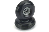 Dubro 2-1/4 Inch (57.15mm) Treaded Lightweight Wheels (Pair)