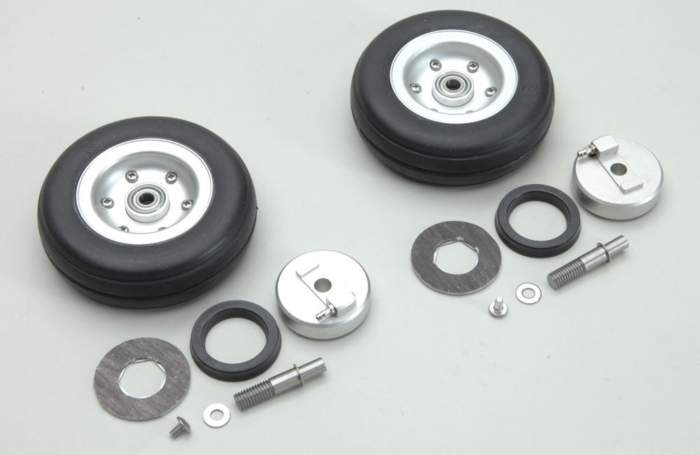 JSM Main Wheels (76mm)/Brakes (Pr)