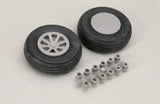 64mm (21/2 Inch) Smooth Tread Wheels Pair