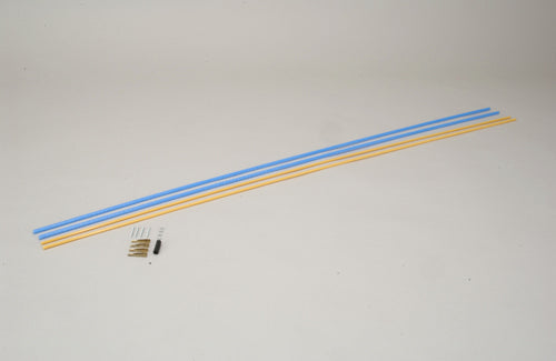 Sullivan Gold N Rod Semi Flexible Snake 36in (Blue) 0ne only - one outer Blue Tube has been cut into 3 lengths