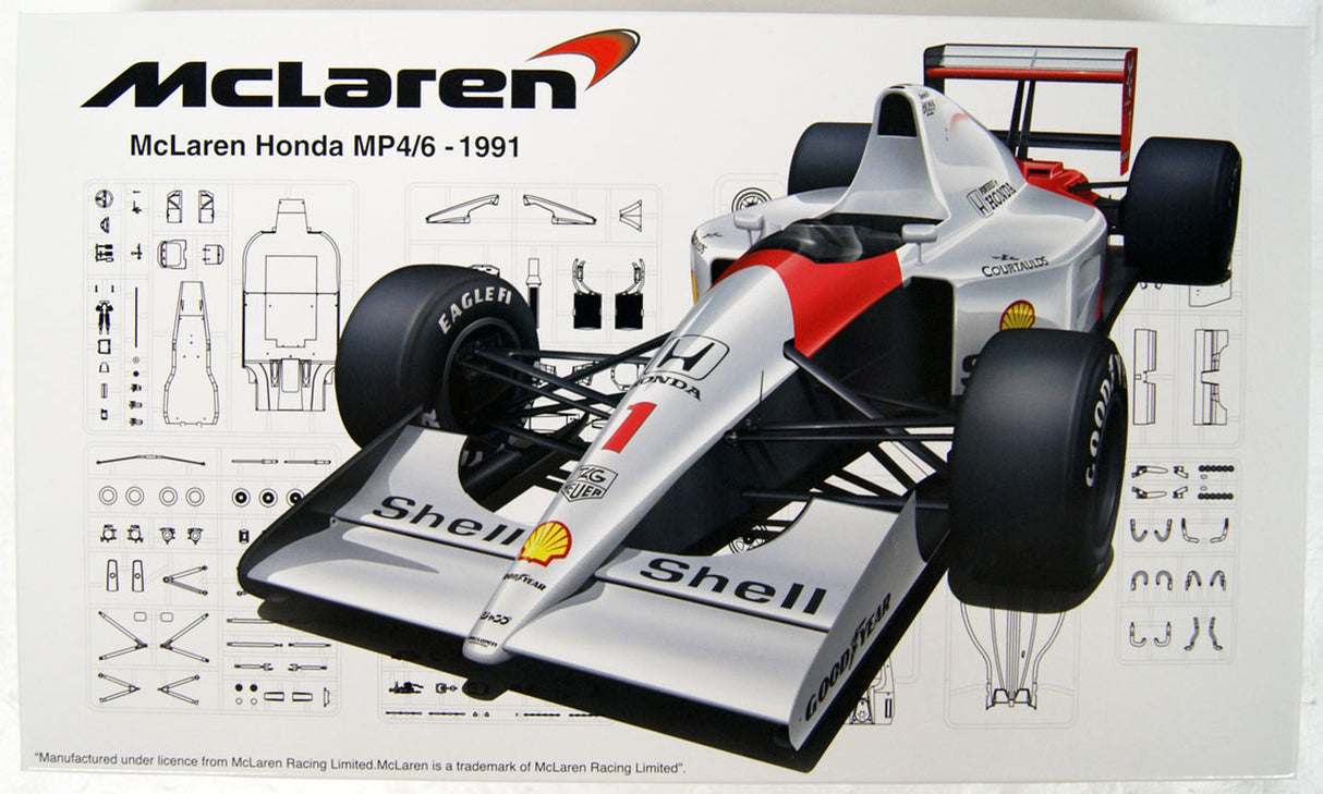 Fujimi GP25 McLaren Honda MP4 / 6 (Japan GP / San Marino GP / Brazil GP) 1/20 Scale kit