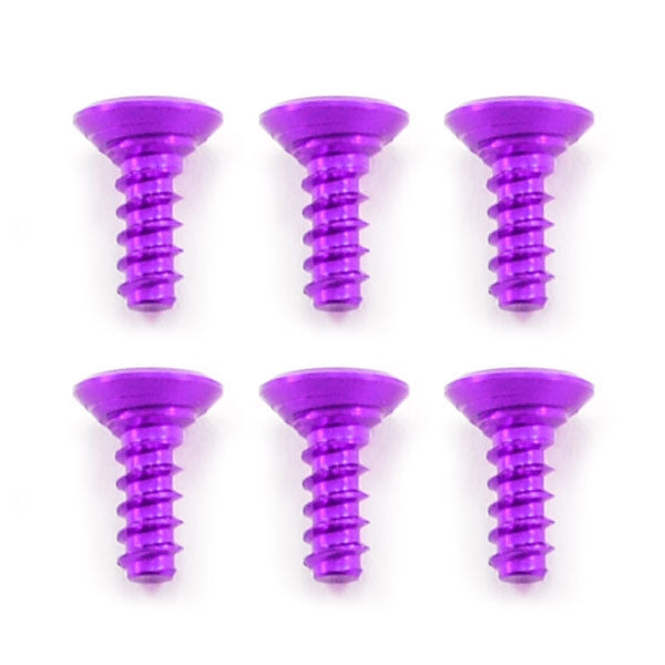 M3 X 8MM SELF TAPPING PURPLEALUM (6)