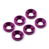 M3 CSK WASHER PURPLE