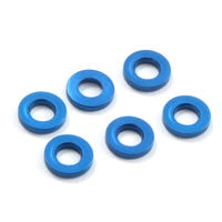 M3 FLAT WASHER BLUE 1.5mm