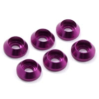 M3 CAP WASHER PURPLE