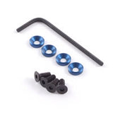 M3 ENGINE MOUNTS w/F.H.SCREWS BLUE