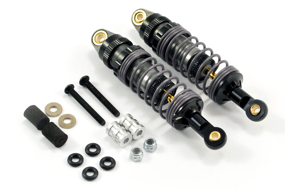 FASTRAX 1/10TH 55MM ALLOY ADJUSTABLE SHOCKS (PAIR)