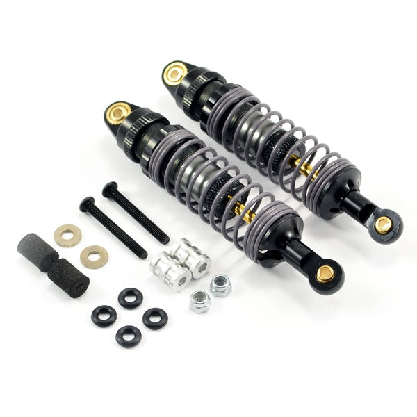 FASTRAX 1/10TH 85MM ALLOY ADJUSTABLE SHOCKS (PAIR)