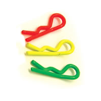 FLUORESCENT PINK SM CLIPS