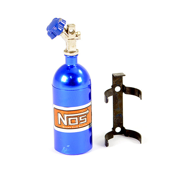 FASTRAX ALUMINUM NOS NITROUS BOTTLE & MOUNT - BLUE