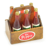 FASTRAX SCALE WOOD CRATEw/SOFT DRINK BOTTLES