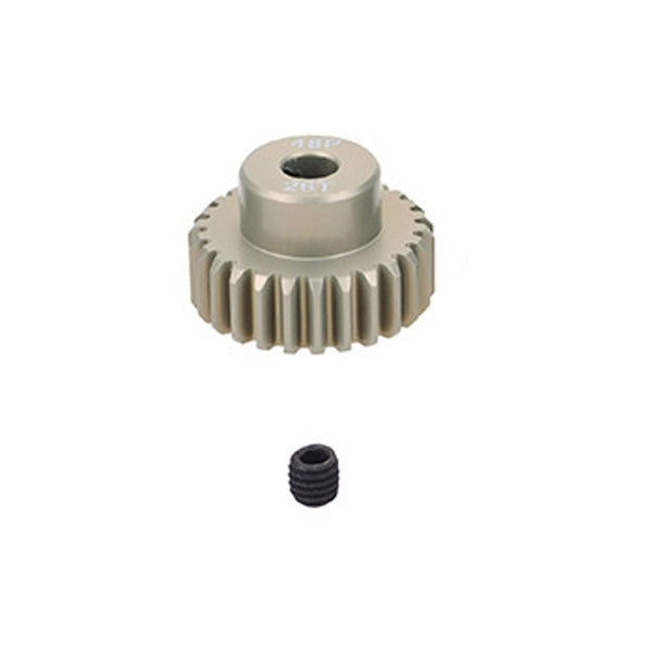 FASTRAX 48DP 26T ALUMINIUM7075 PINION GEAR