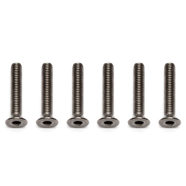 FASTRAX TITANIUM SOCKET SCREWS COUNTERSUNK M3 X 15MM (6)