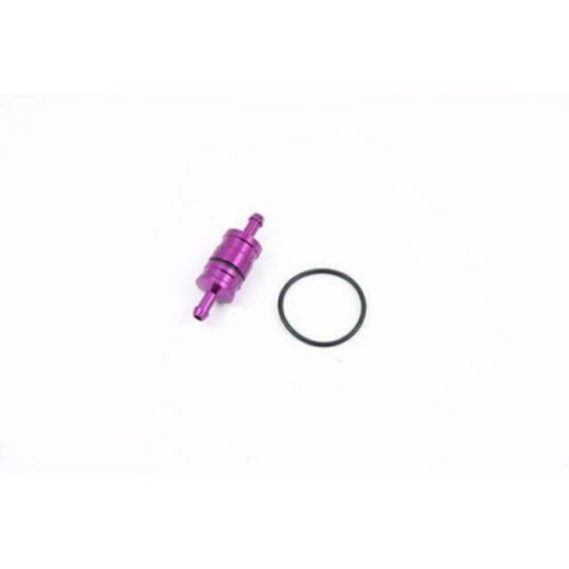 PURPLE ALUMNIUM FUEL FILTER
