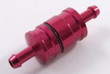 RED ALUMNIUM FUEL FILTER