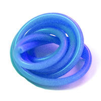 SUPERFLEX SILICONE TUBING BLUE 1metre