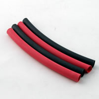 FASTRAX 6.4mm HEATSHRINK RED/BLACK (10CM X 4PCS)