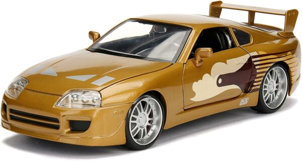 Jada Toys 1:24 Slap Jacks Toyota Supra (1995) 2 Fast 2 Furious (2003) Gold