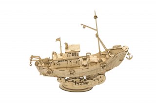 Laser Cut Fishing Ship Kit