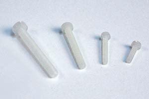 Nylon Slotted Cheese Head Bolt M3 x 20