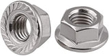 M4 Flange Nut Pk 10