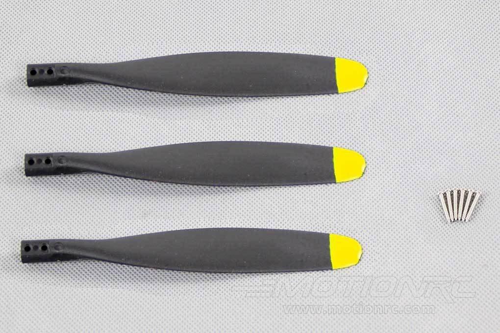 FlightLineRC 12x7 Reverse 3-Blade Propeller (BOX 96)