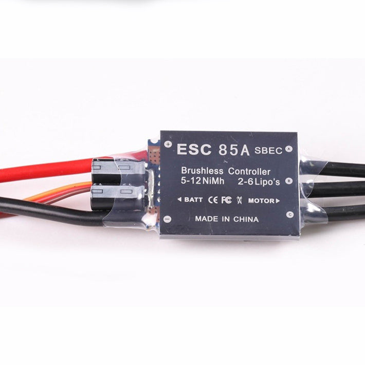 ESC 85A BRUSHLESS 1700mmP51/F4U/P47 8A SBEC