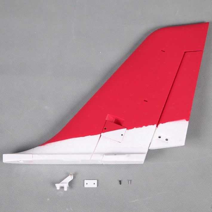 FMS 80MM FUTURA RED VERTICAL STABILIZER