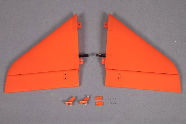 FMS 90MM SUPER SCORPION HORIZONTAL STABILZER ORANGE