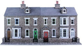 Metcalfe PO275 Low Relief Stone Terraced House Fronts - 00 Gauge