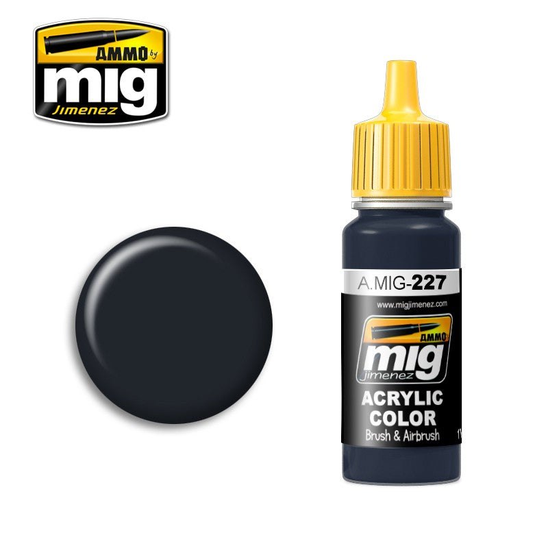 Ammo Mig Jimenez Acrylic 17ml Paint FS 25042 SEA BLUE (ANA 606)