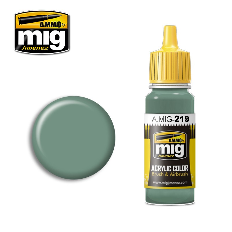 Ammo Mig Jimenez Acrylic 17ml Paint FS 34226 (BS283) INTERIOR GREEN