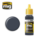 Ammo Mig Jimenez Acrylic 17ml Paint FS 36118 MEDIUM GUNSHIP GRAY