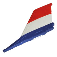 FMS MINI F16 RUDDER (RED)